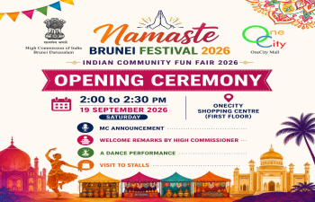  Namaste Brunei Festival 2026